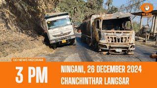 DD News Mizoram  Chanchinthar Langsar | 26 December 2024 | 3:00 PM