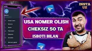 USA NOMER OLISH 2024 // 100 TA TEKINGA BERAMIZ // TEKINGA JUDA OSON USULDA // 2-QISM