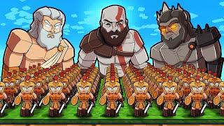 Zeus vs Hades - GREEK GOD Map Wars! (Minecraft)