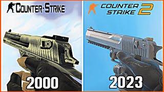 Counter-Strike1 vs Counter-Strike2 - Comparison