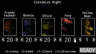 [FNAF/DC2] Fnaf 1 Custom Night but is DC2