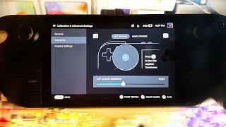 How To Change/Calibrate Deadzone on Steam Deck JoySticks!