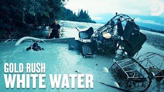 Strong Currents Cause Airboat Accident | Gold Rush: White Water | Discovery