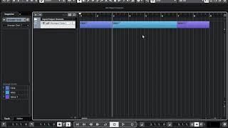 Cubase arranger track help