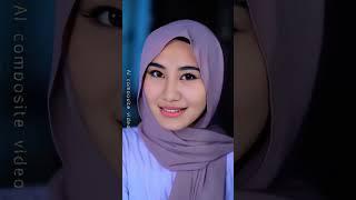 AALIYAH KALAU PAKAI JILBAB SYANTIIK YA  tapi ini editan gaes #aaliyah