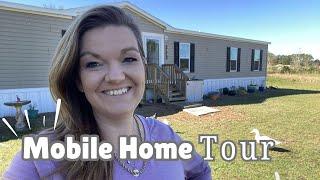 Double Wide Mobile Home Tour, What it Really looks like!