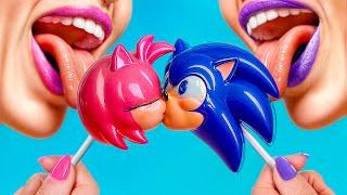 From Nerd To Beauty Superhero  Sonic the Hedgehog and Amy Rose Love Story!