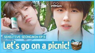 Seongmin's SUNNY Han River Picnic | Dorm Room Self-Cam  (Soothing Care) | SENSITIVE SEONGMIN EP.5