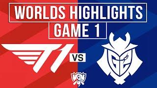 T1 vs G2 Highlights Game 1 | Worlds Swiss Stage 2024 | T1 vs G2 Esports