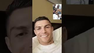 VIDEO CALL WITH CRISTIANO RONALDO  #duet #laugh #reel #funny #viralvideo #cristianoronaldo #ball