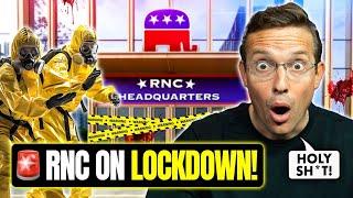  RNC Headquarters on LOCKDOWN after ‘Vials of BLOOD' Sent Into Building!? HAZMAT RUSHED to Scene