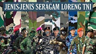 TNI-AD PERKENALKAN LORENG BARU, BERIKUT JENIS-JENIS SERAGAM LORENG YANG DIGUNAKAN OLEH TNI