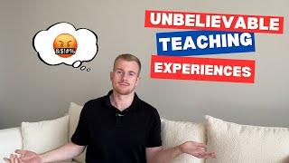 My strangest experiences as an English teacher 