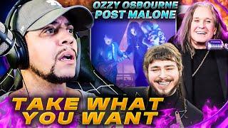 WHERE THIS COMBO COME FROM??? Ozzy Osbourne x Post Malone - Take What You Want (REACTION)