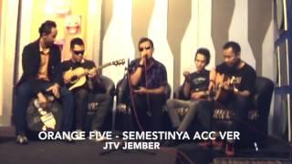 Semestinya - Orange Five - JTV Jember #music