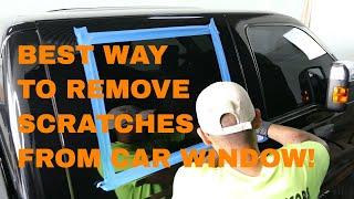 How To Remove Scratch From Car Window cerium oxide (full guide)