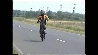 Simson Star - Stunt Tuning - Wheelie Stoopie Burnout