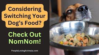 Considering Switching Your Dog's Food? Check Out My Nom Nom Dog Food Review | #nomnom #nomnomreview