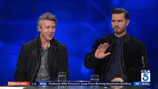 Aidan Gillen & Michael Malarkey on the UFO Phenomenon in New Show "Project Blue Book"