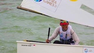 SEA Games 2015  : Sailing -  Gold For Singapore In Female Optimist U16