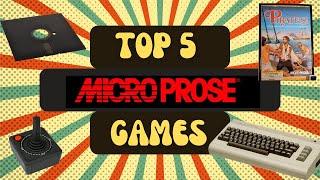 Top 5 All-time Microprose Games for the Commodore 64