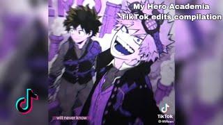 My Hero Academia TikTok edits compilation || BNHA #2