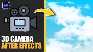 3D Camera Animation Clouds in After Effects Tutorials