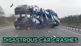 These Car Crashes Were So Close To Disaster  #compilation | CATERS CLIPS