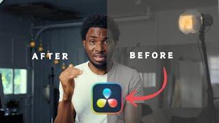 Content creators filmmakers Easy Color grading in DaVinci Resolve