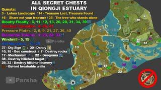 All secret/ hidden chests in Qiongji Estuary (Genshin Impact)