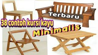 38 model kursi kayu | minimalis terbaru 2020