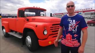 САМЫЙ  гигантский пикап ЗИЛ 130/ сделал житель Омска из ЗИЛ-130/giant ZIL 130 pickup truck 600