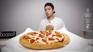 How Fast Can I Eat A Large Pepperoni Pizza Hut Pan Pizza?