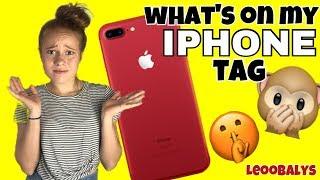 What‘s on my IPHONE tag?!| LEOOBALYS