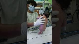 newborn baby after birth #crying #motivation video #virals #nursing work gnm