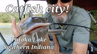 Fishing and camping on Patoka Lake episode 1 #fishing