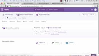 Continuous Delivery with Heroku and GitHub