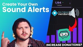 How To Create And Install Sound Alerts Into Streamlabs OBS in 2020