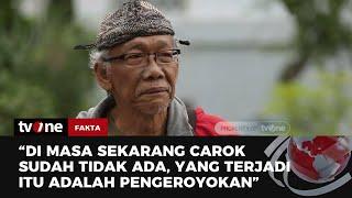 Penjelasan Budayawan soal Sejarah Tradisi  Carok "Menyangkut Harga Diri" | Fakta tvOne