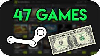 47 STEAM GAMES FOR $1?!