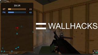 using "wallhacks" in phantom forces