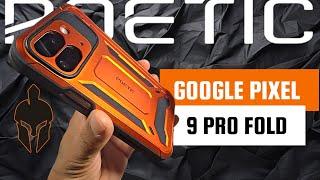 Poetic Spartan Metallic Orange Case Review for Google Pixel 9 Pro Fold w/Built-in Screen Protector