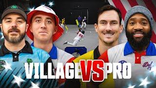 MAJOR LEAGUE Cricketers vs VILLAGE cricketers ft Aaron Jones, Jomboy, OurCricket & more!