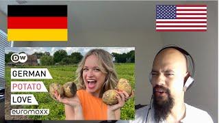 American Reacts To Why Germans are obsessed with potatoes | German video