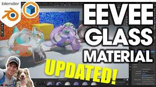 Creating a TRANSPARENT GLASS SHADER for Eevee in 2022!