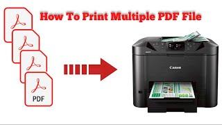 How To Print Multiple PDF File Without Open