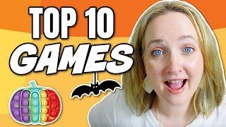 TOP 10 Fall Halloween Party Games of 2021 | DIY HALLOWEEN GAMES For Kids & Families