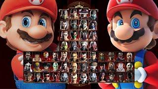 Mortal Kombat 9 - MARIO BROSS MOD - Expert Arcade Ladder - Gameplay @ (1080p) - 60ᶠᵖˢ 