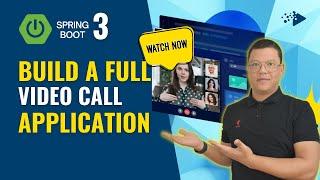 Building a Full Video Call App with Spring Boot | JavaScript and ZegoCloud | Step-by-Step Tutorial