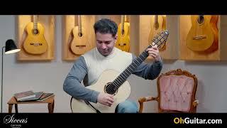 Rafal Turkowiak   2023 Black Diamond No. 519 Spruce/Amboyna 65 cm Classical Guitar review